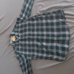 Urban Pipeline Tartan Flannel Casual Button Up Shirt Mens Size Large S